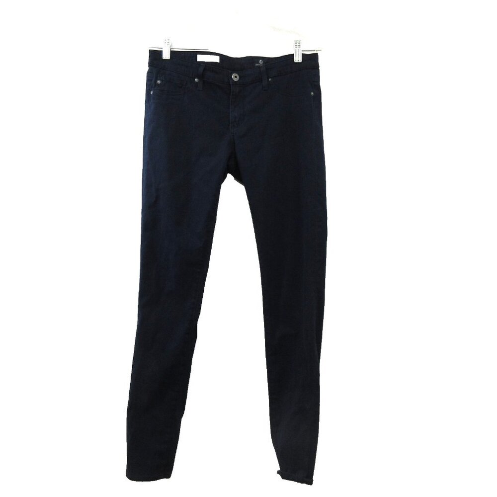 AG Adriano Goldschmied The Legging Sz 28R Super Skinny Dark Blue Jeans 5 Pocket